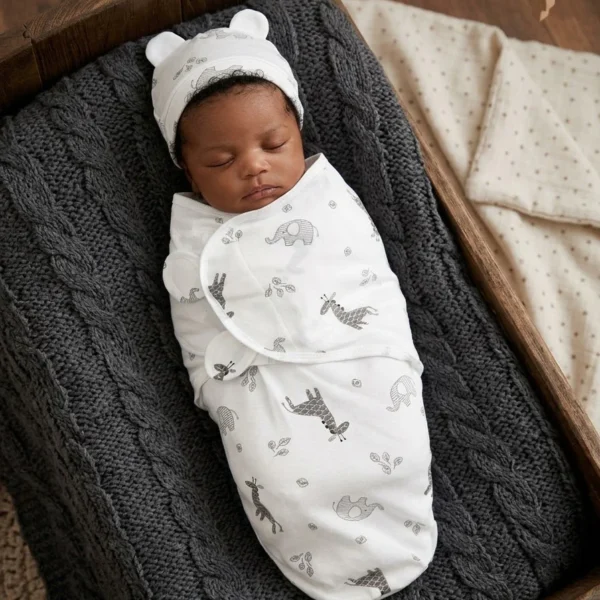 2pc Baby Swaddling Blanket