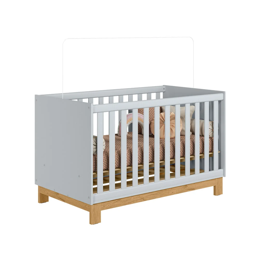 2-In-1 Convertible Baby Crib