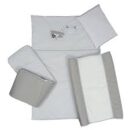Cabbage Creek 5 Piece Baby Cot Linen Set
