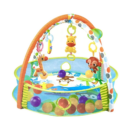 Baby Activity Gym and Ball Pit with 30 Balls, Jungle Theme