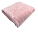 Baby Mink Blanket - Pink Bear