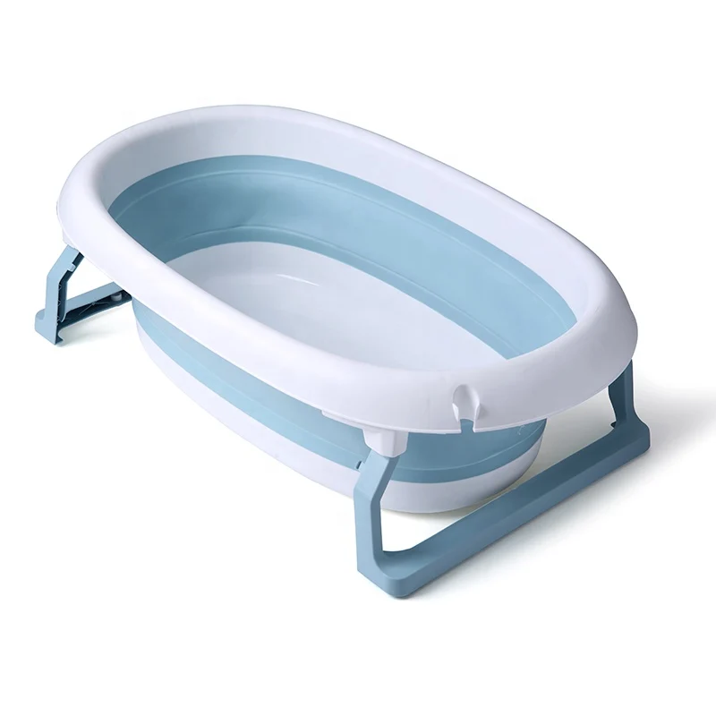 Essential Foldable Baby Bath - Blue